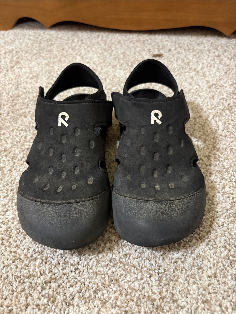 Reima Kids Black Slip-On Water-Friendly Shoes